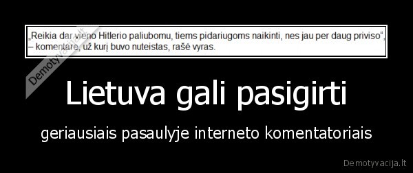 geras,komentaras