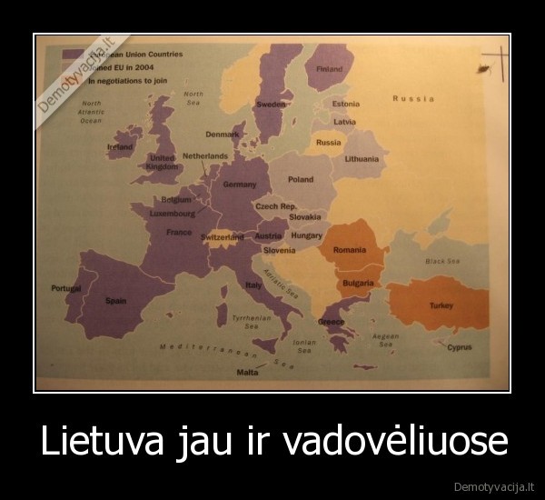 Lietuva jau ir vadovėliuose
