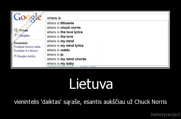 lietuva,chuck, norris