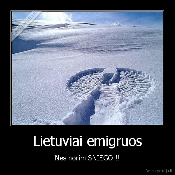 Lietuviai emigruos