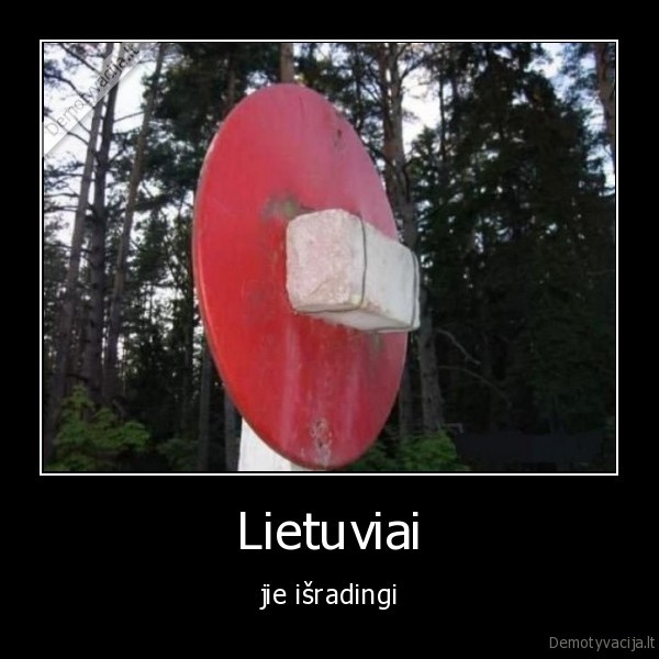 plyta,zenklas,lietuviai,isradingi
