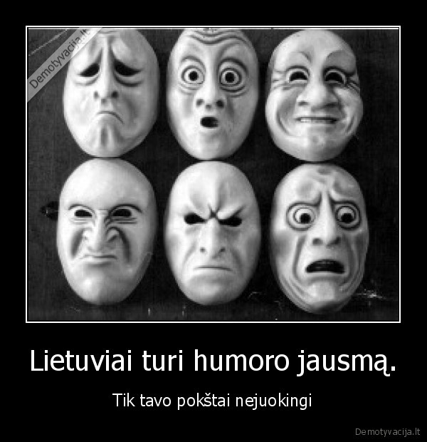 humoro, jausmas,lietuviai