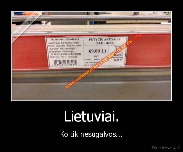 Lietuviai.