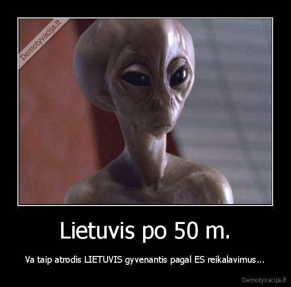 Lietuvis po 50 m.