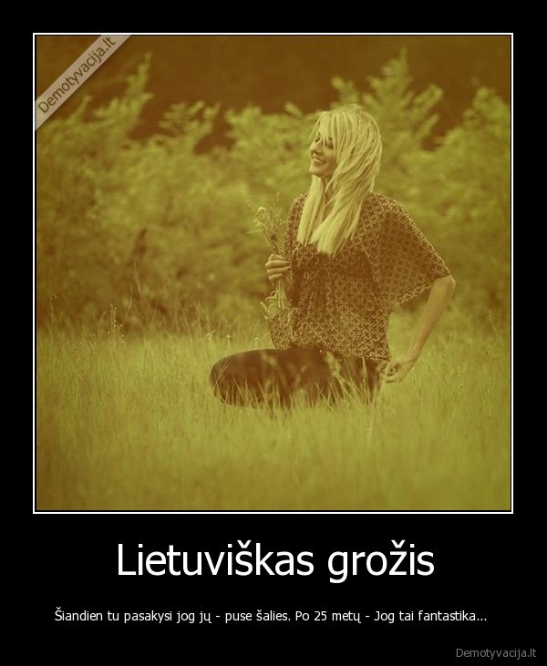 Lietuviškas grožis