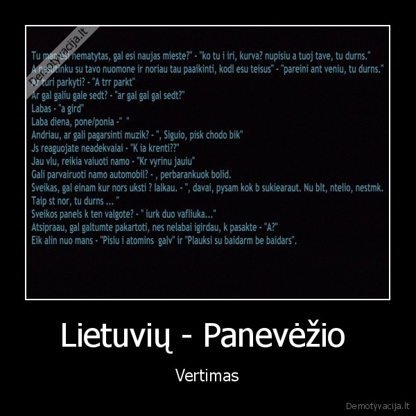panevezys,lietuviai,vertimas