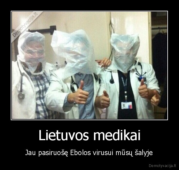 ebolos, virusas,juodas, humoras,daktarai, prikolina