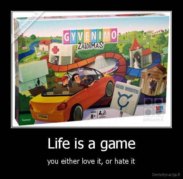 Life is a game