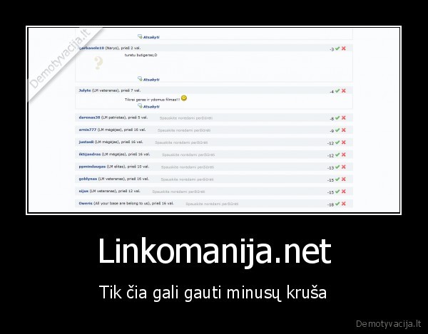 linkomanija.net, tik, cia, gali, gauti, minusu, krusa