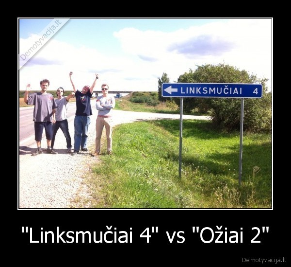 &quot;Linksmučiai 4&quot; vs &quot;Ožiai 2&quot;