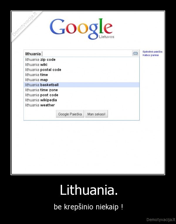 Lithuania.