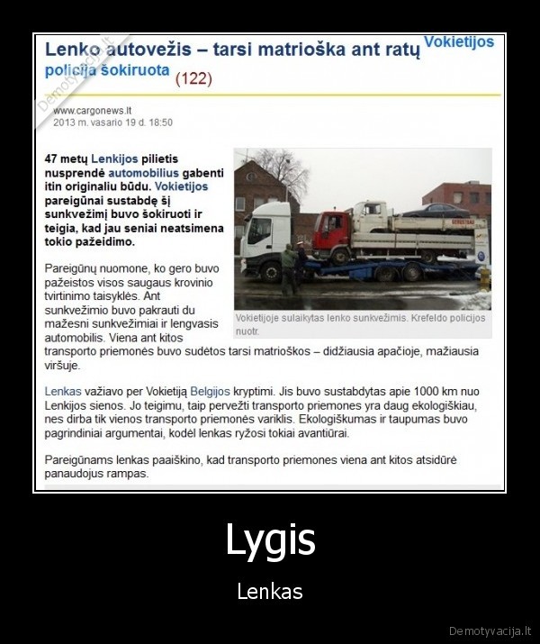 lenkas,matrioska,autovezis