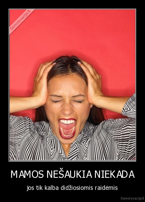 mama,seima,tevai,vaikai,klyksmas,rekimas