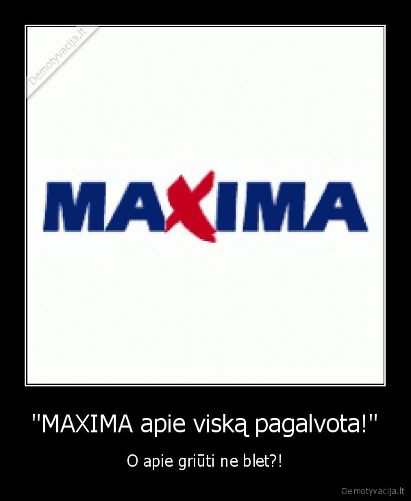 maxima, sugriuvo, stogas, logo