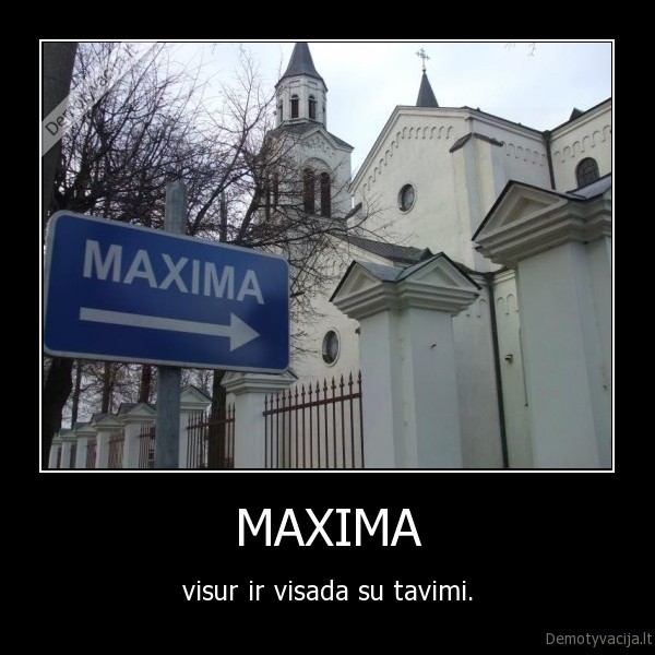 maxima,baznycia