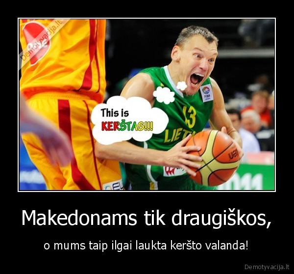 lietuva,makedonija,krepsinis