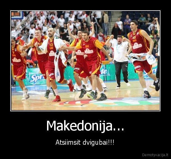 makedonija, krepsinis