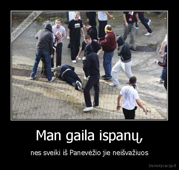 Man gaila ispanų,