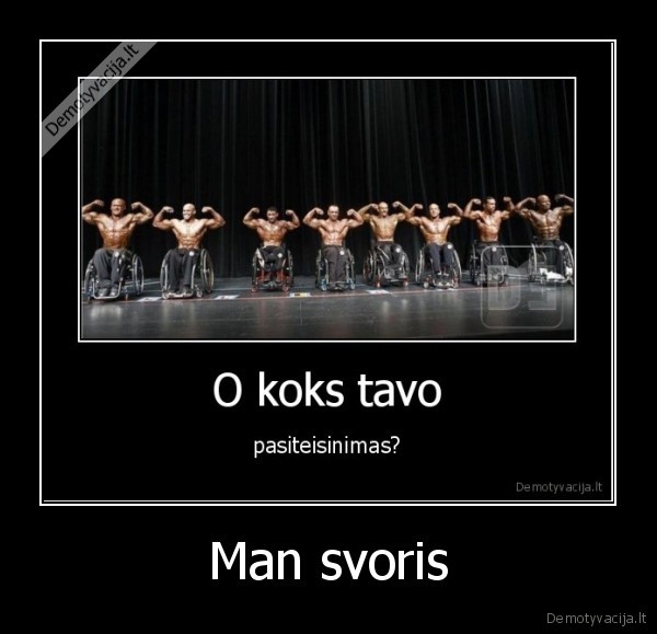 Man svoris