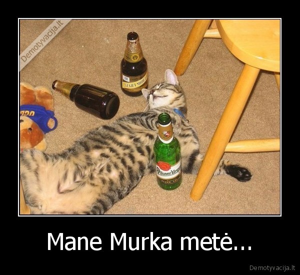 Mane Murka metė...
