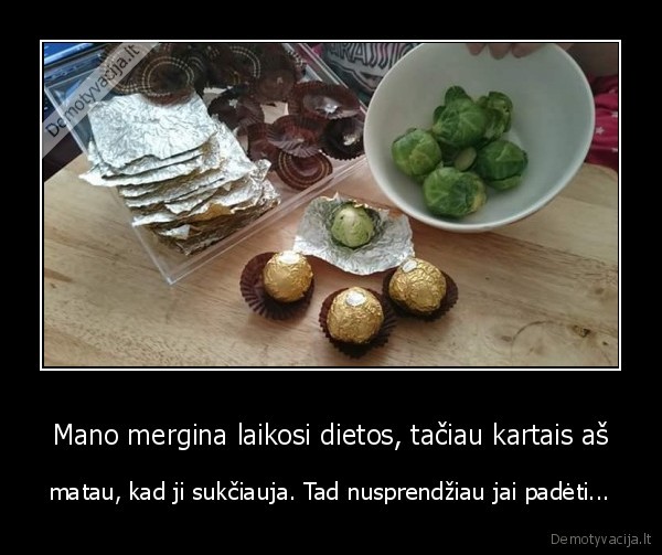 briuselio, kopustai,ferero, roche,kopustukai