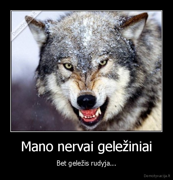 Mano nervai geležiniai