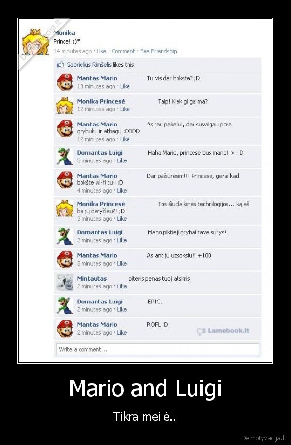 Mario and Luigi