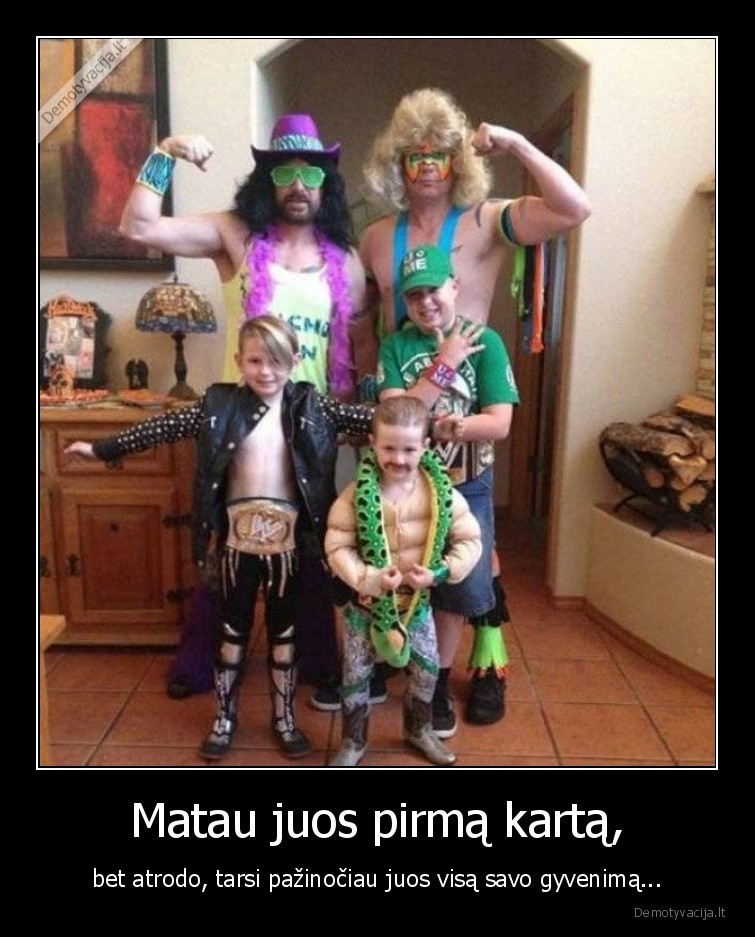 pazinoti,matyti,kazkur,wwe