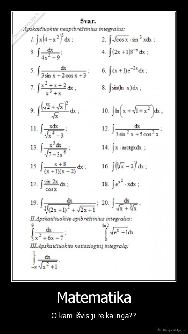 Matematika