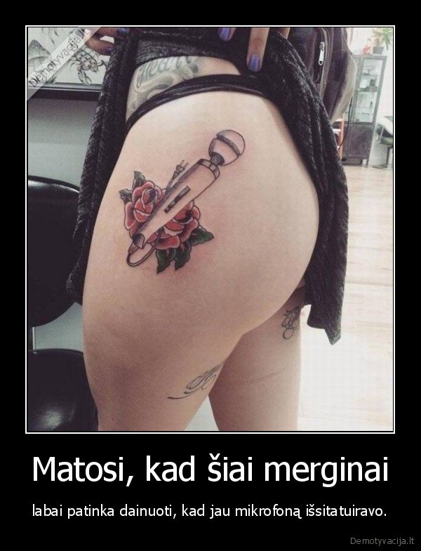 mergina,dainavimas,vibratorius