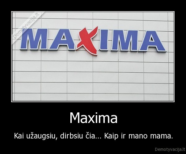 maxima, ateitis, lietuva