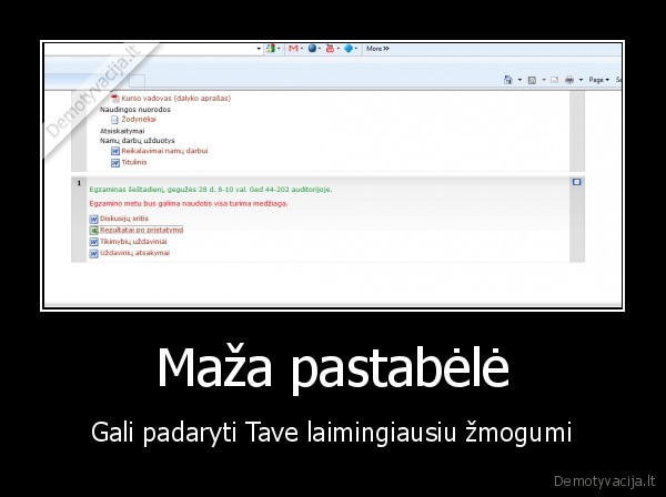 Maža pastabėlė