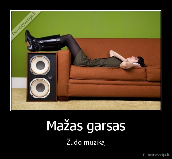 Mažas garsas