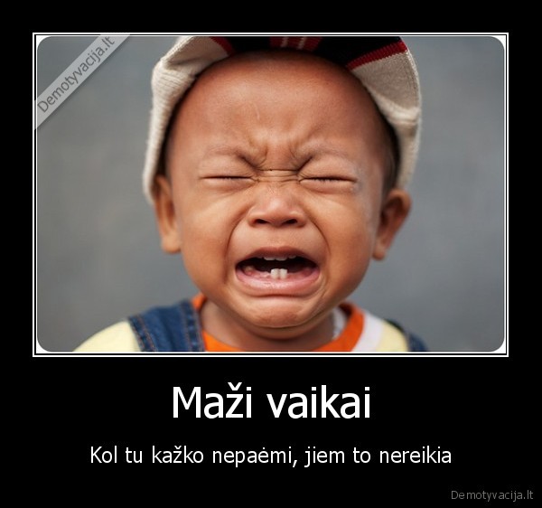 Maži vaikai