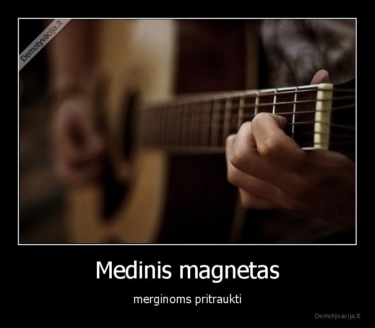 gitara,magnetas,merginoms