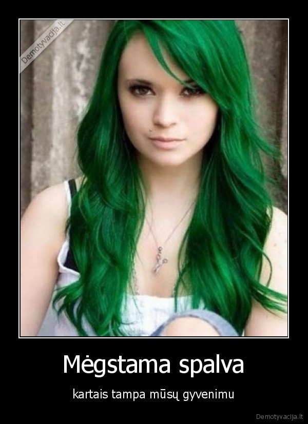 Mėgstama spalva