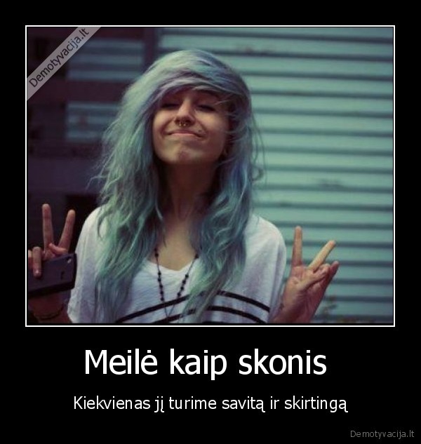 Meilė kaip skonis 