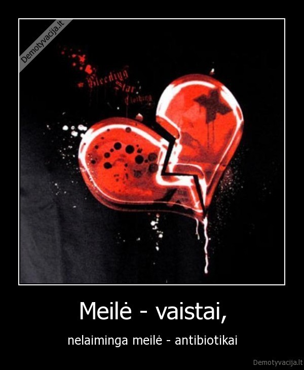 Meilė - vaistai,