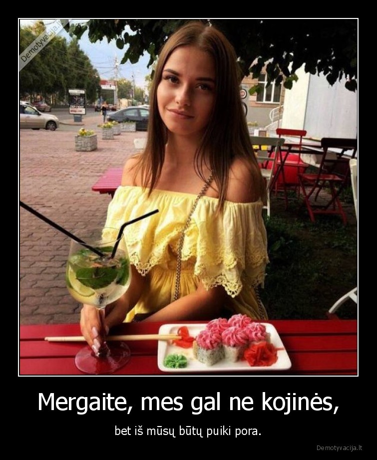 mergina,pick, up, line,kojine