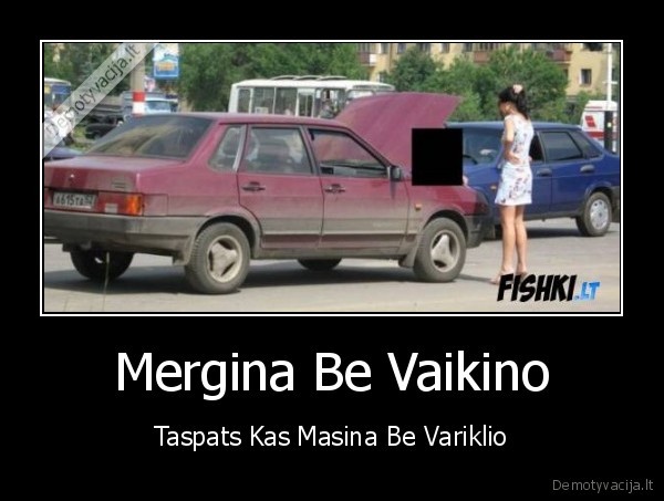 Mergina Be Vaikino