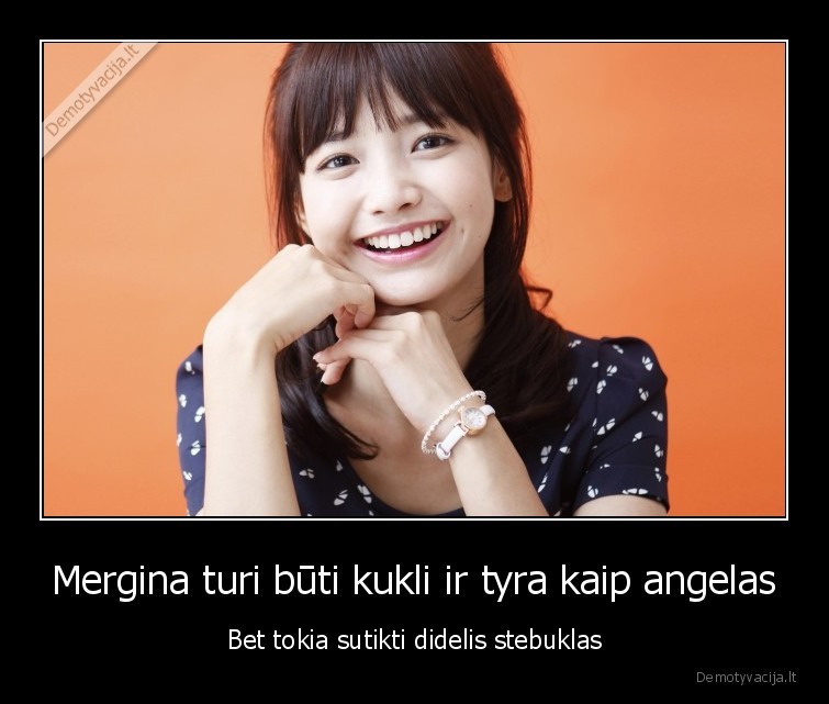 Mergina turi būti kukli ir tyra kaip angelas