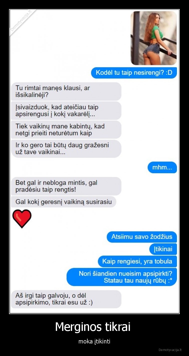 mergina,sms,grazi,stilius