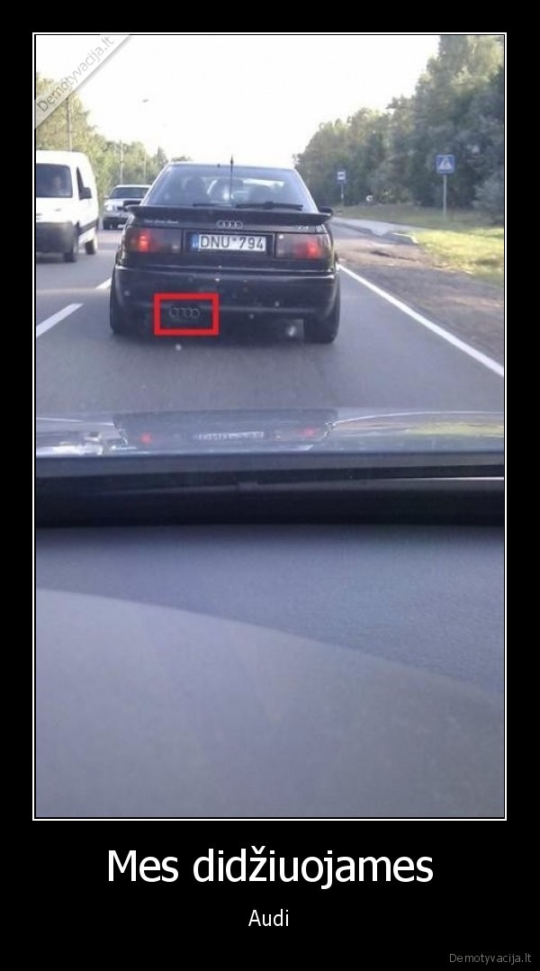 Mes didžiuojames