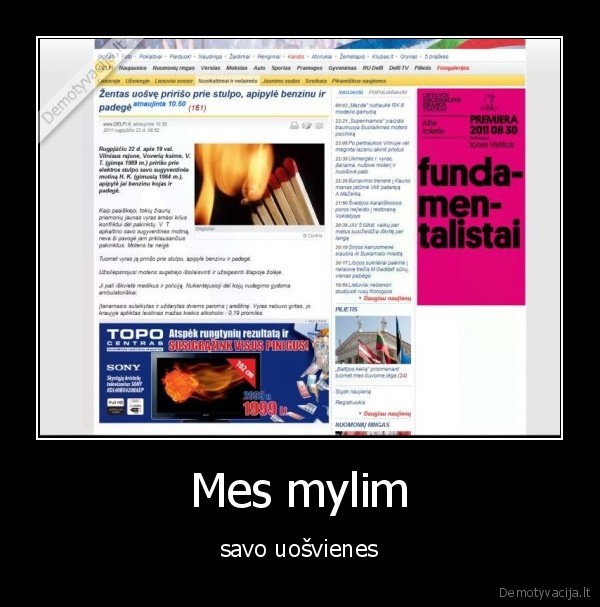 uosviene,zentas,padege