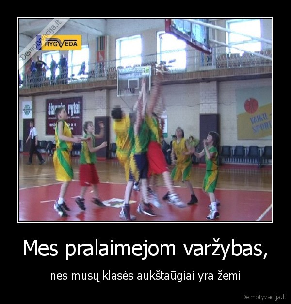 Mes pralaimejom varžybas,