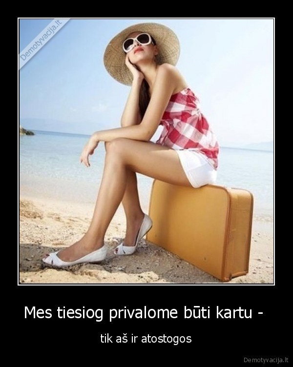 atostogos,kartu