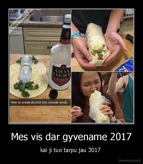 Mes vis dar gyvename 2017