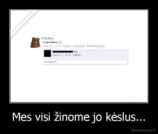 pedo, bear