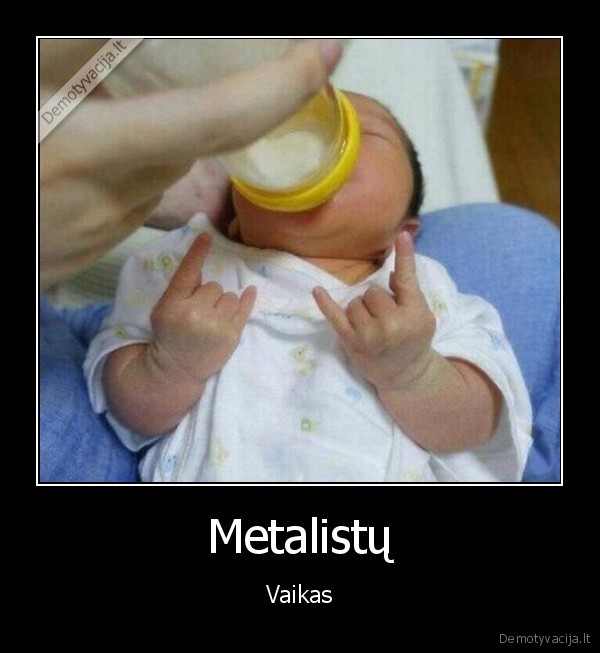 metalistas,rock, zenklas,kietas, vaikas