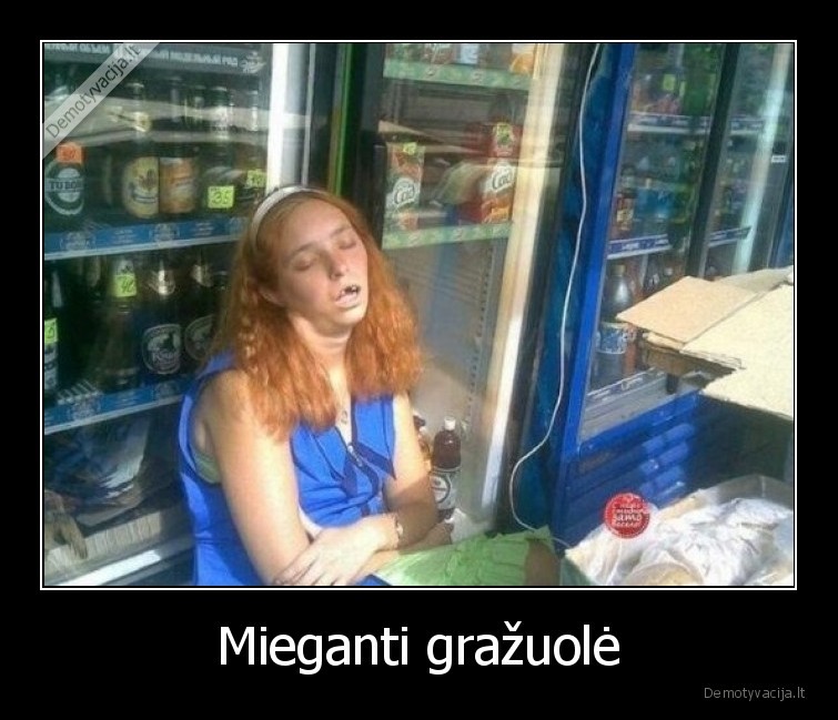 mieganti,grazuole,moteris